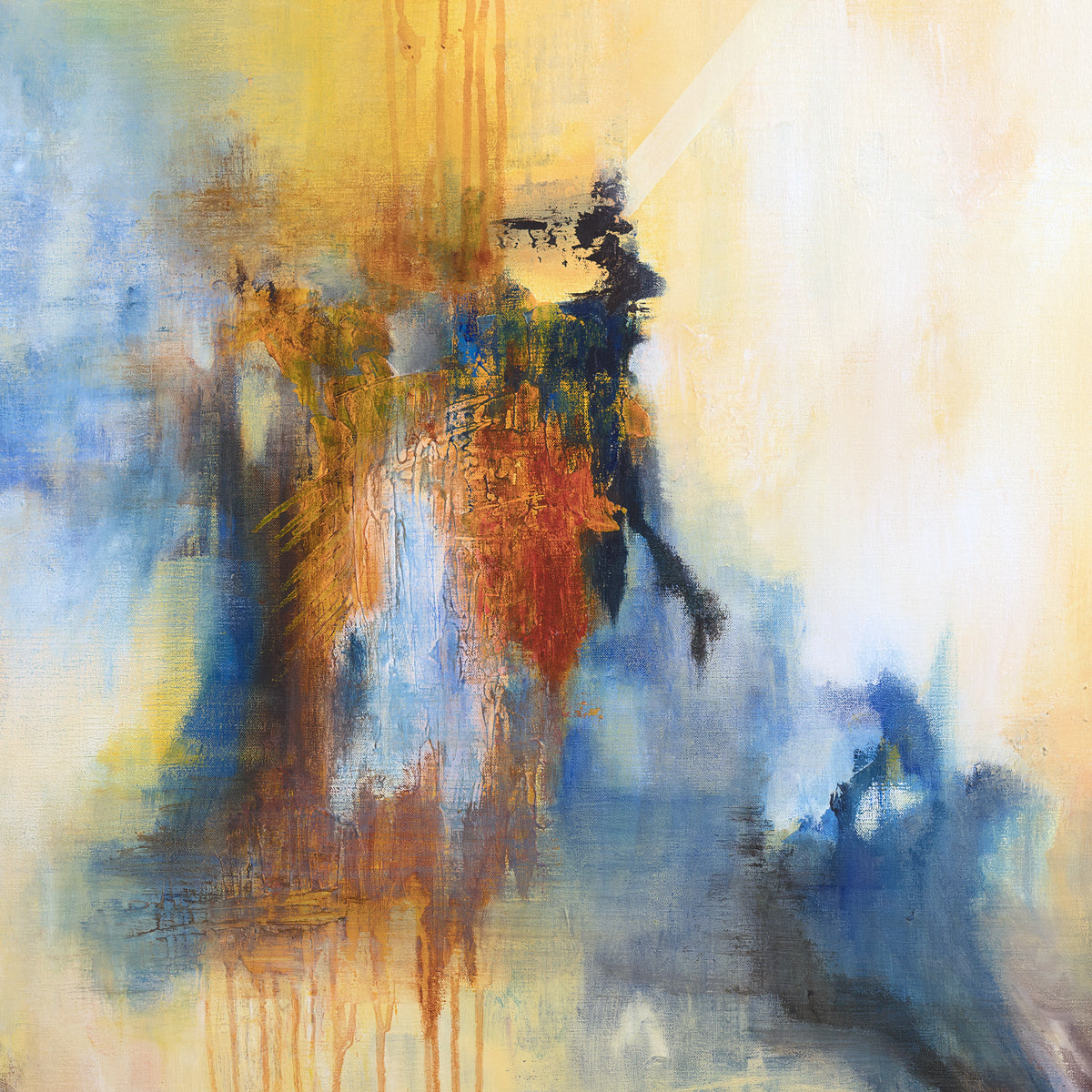 Quest-Gemälde 90x90 cm