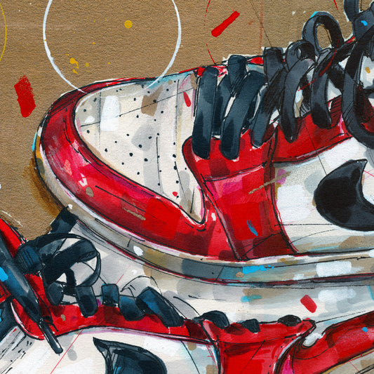 Nike Air Jordan 1 1985 Chicago print