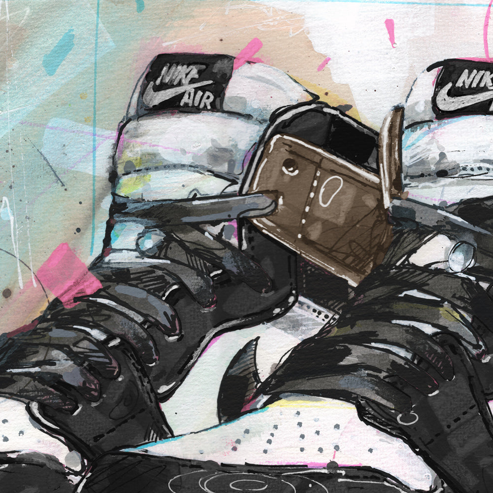 Nike Air Jordan 1 retro high dark mocha lienzo