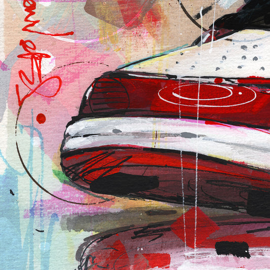 Nike Air Jordan 1 retro high fearless Chicago canvas