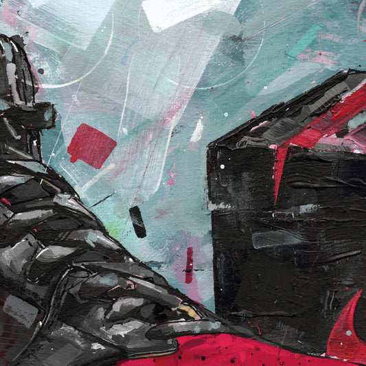 Nike Air Jordan 1 shoebox banned bred canvas