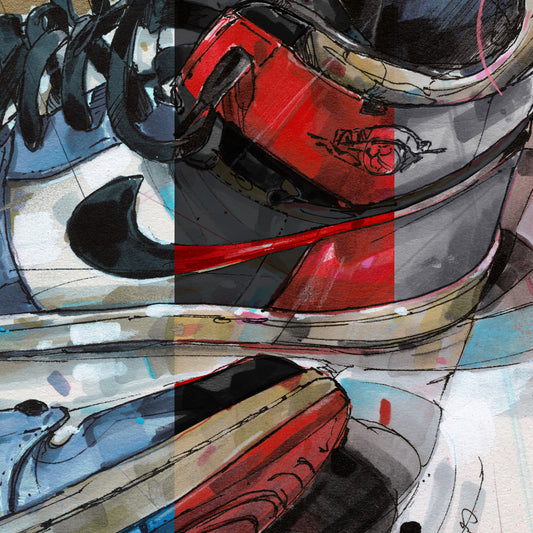 Nike Air Jordan 1 1984 colourway canvas