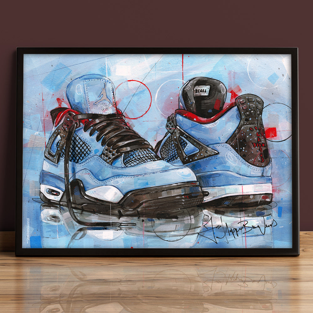 Nike Air Jordan 4 Cactus Jack Druck