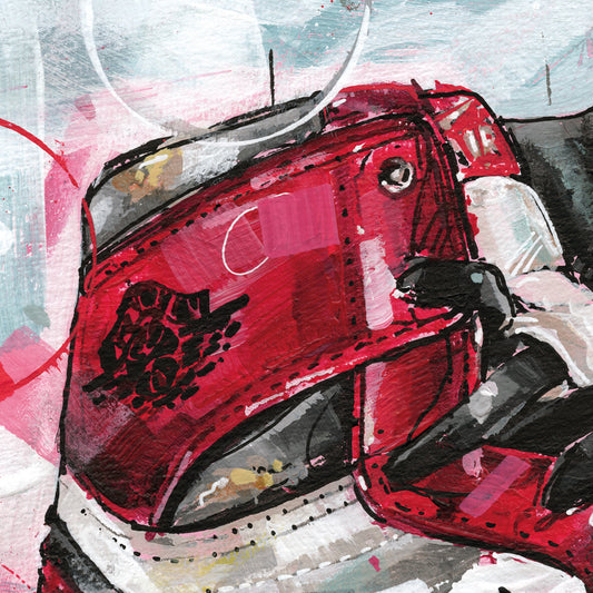 Nike Air Jordan 1 shoebox Chicago canvas