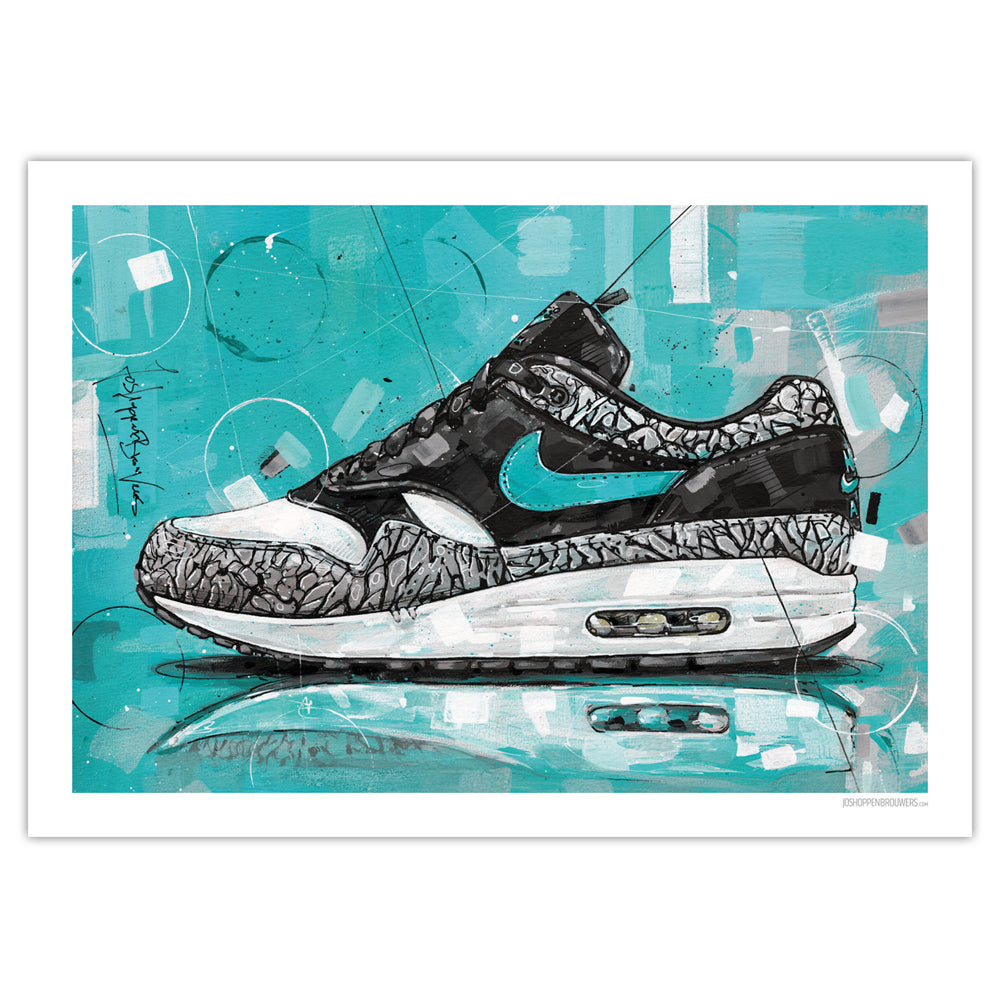 Nike Air Max 1 atmos elephant Druck