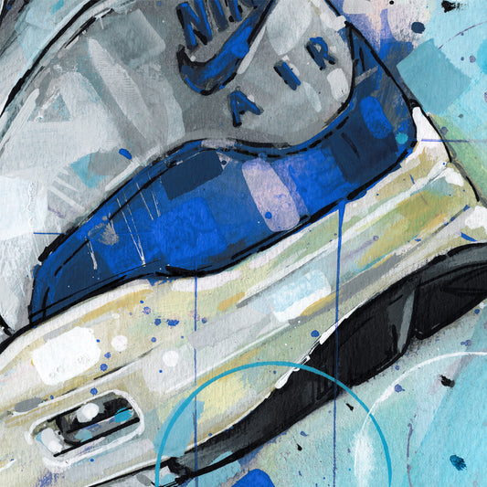 Nike Air Max 1 OG blue estampada