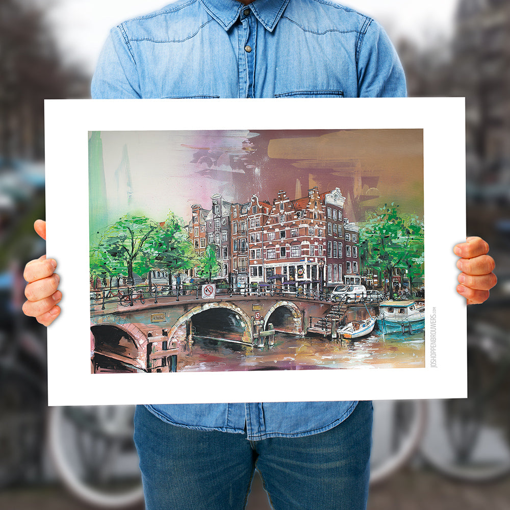 Amsterdam city print