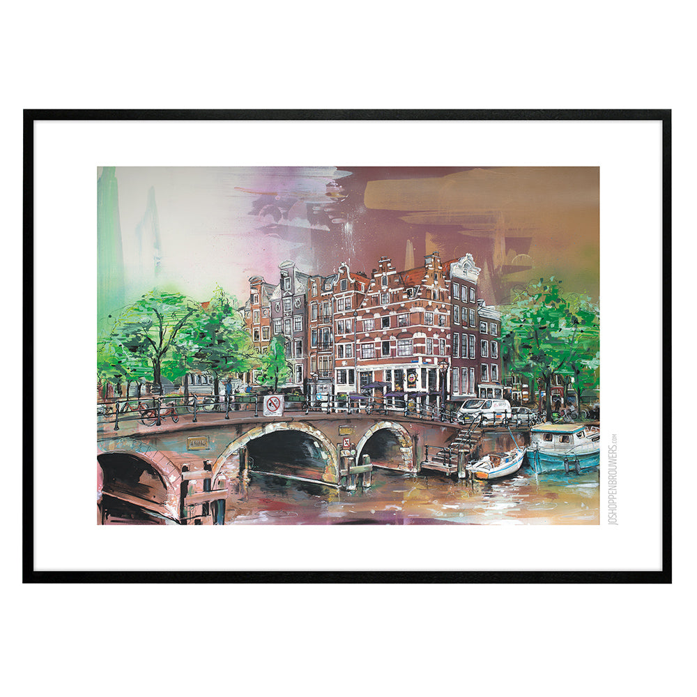 Amsterdam city print