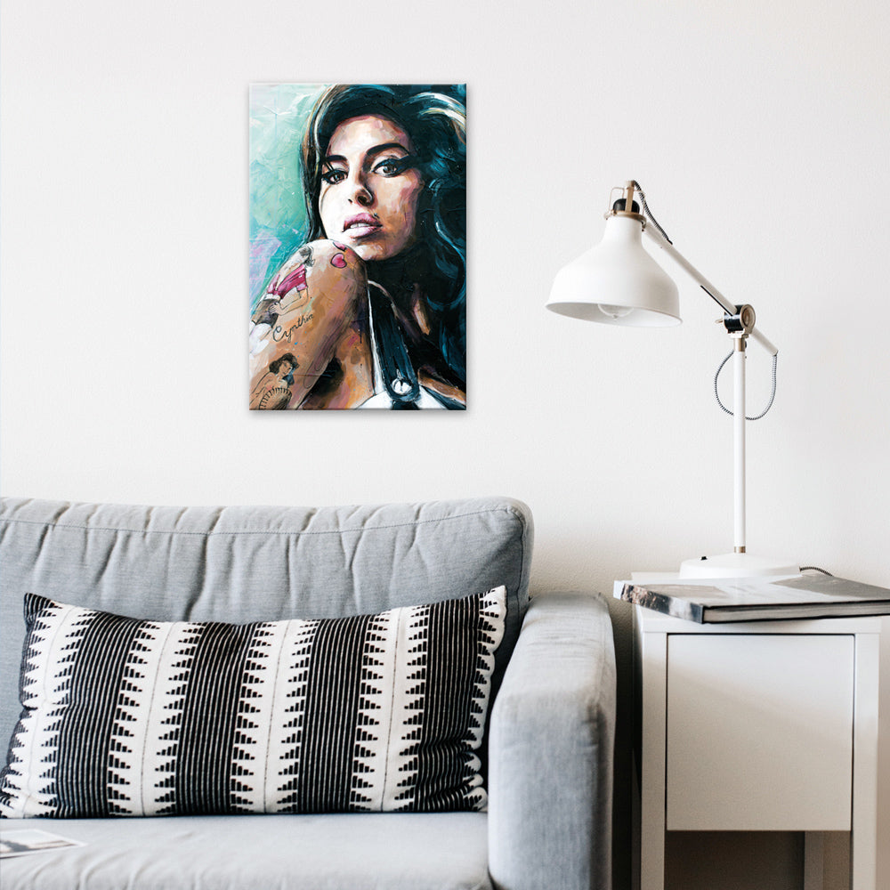 Amy Winehouse 03 Leinwand