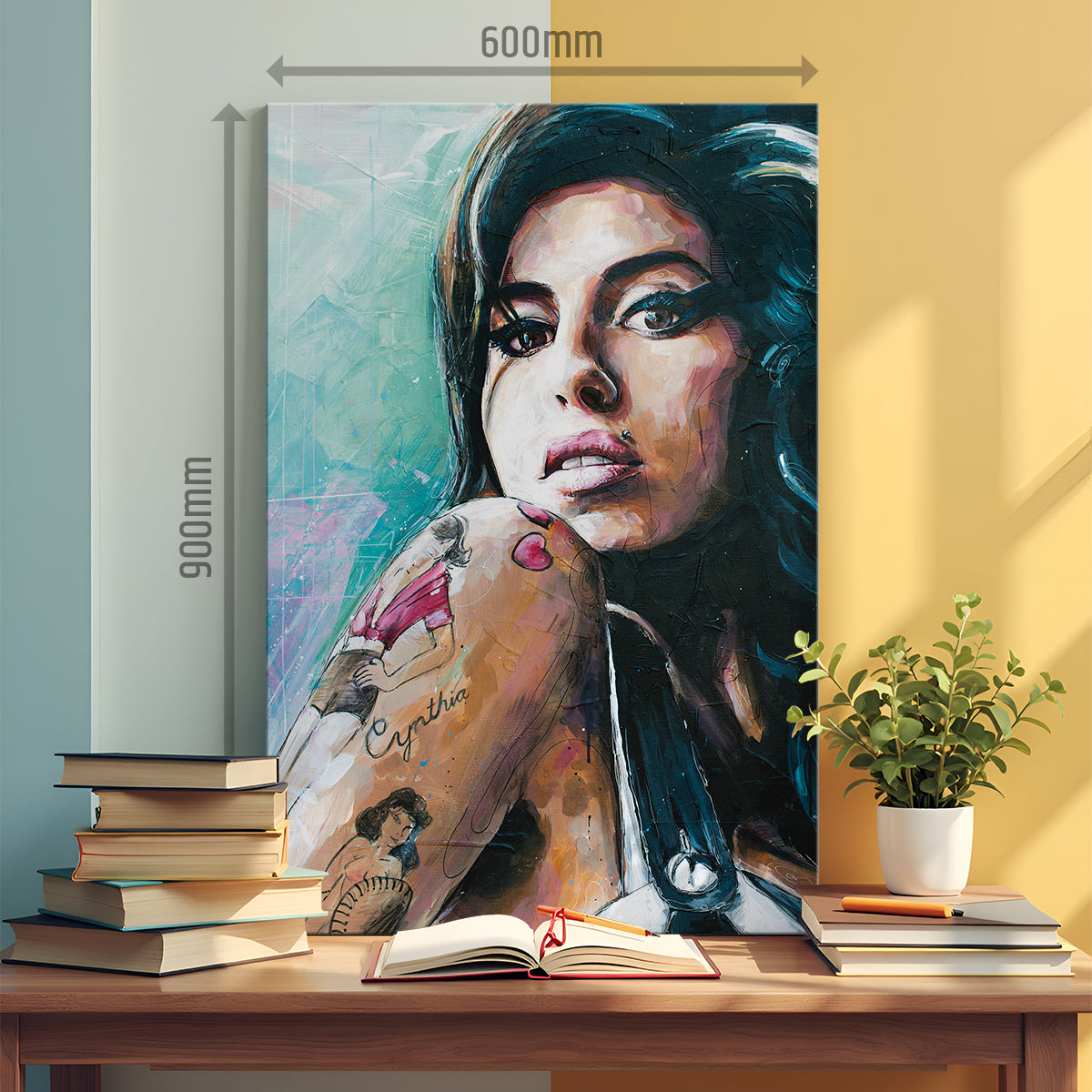 Amy Winehouse 03 Leinwand