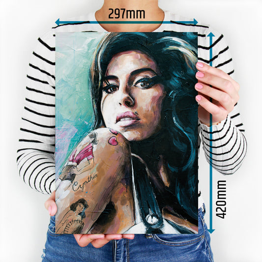 Amy Winehouse 03 print 29,7x42 cm (A3)