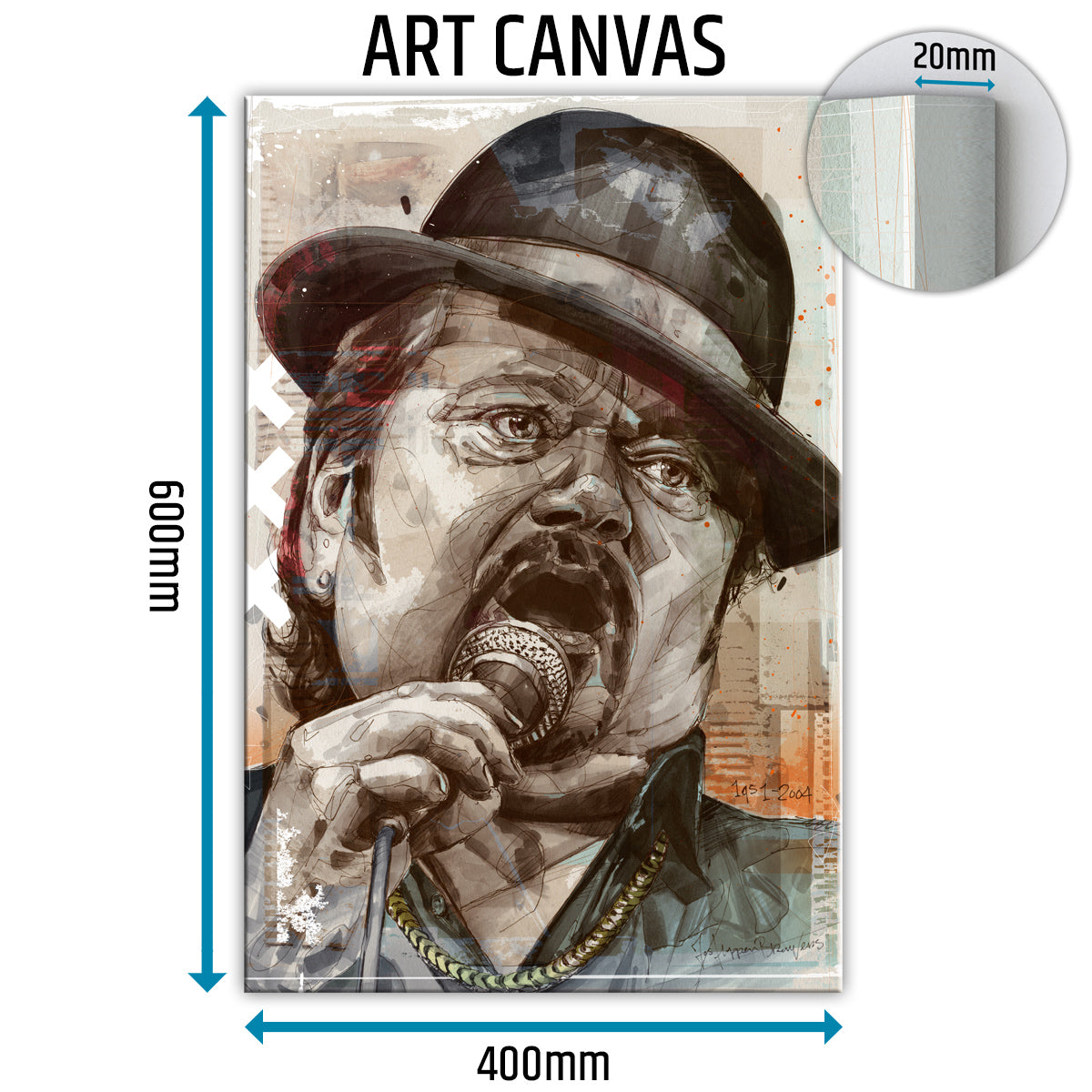 André Hazes 02 canvas