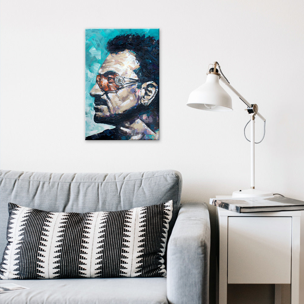 Bono Leinwand