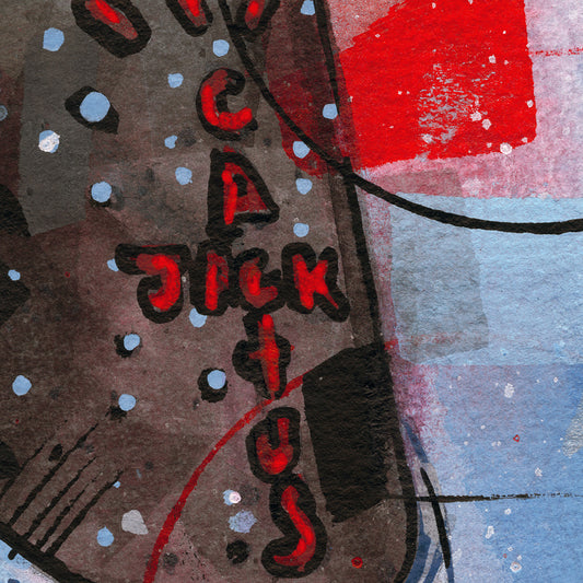 Nike Air Jordan 4 Cactus Jack estampada