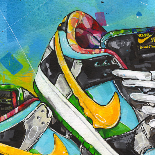 Nike Dunk low SB chunky dunky canvas