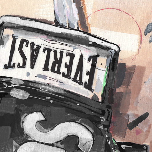 Gants de boxe noirs imprimé