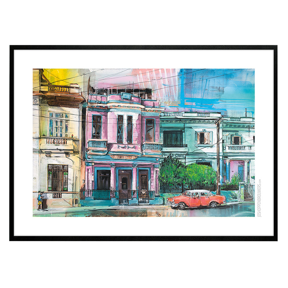 Havana Stadt Druck