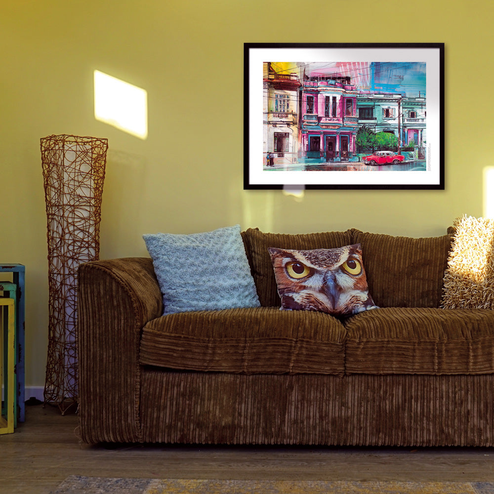 Havana Stadt Druck