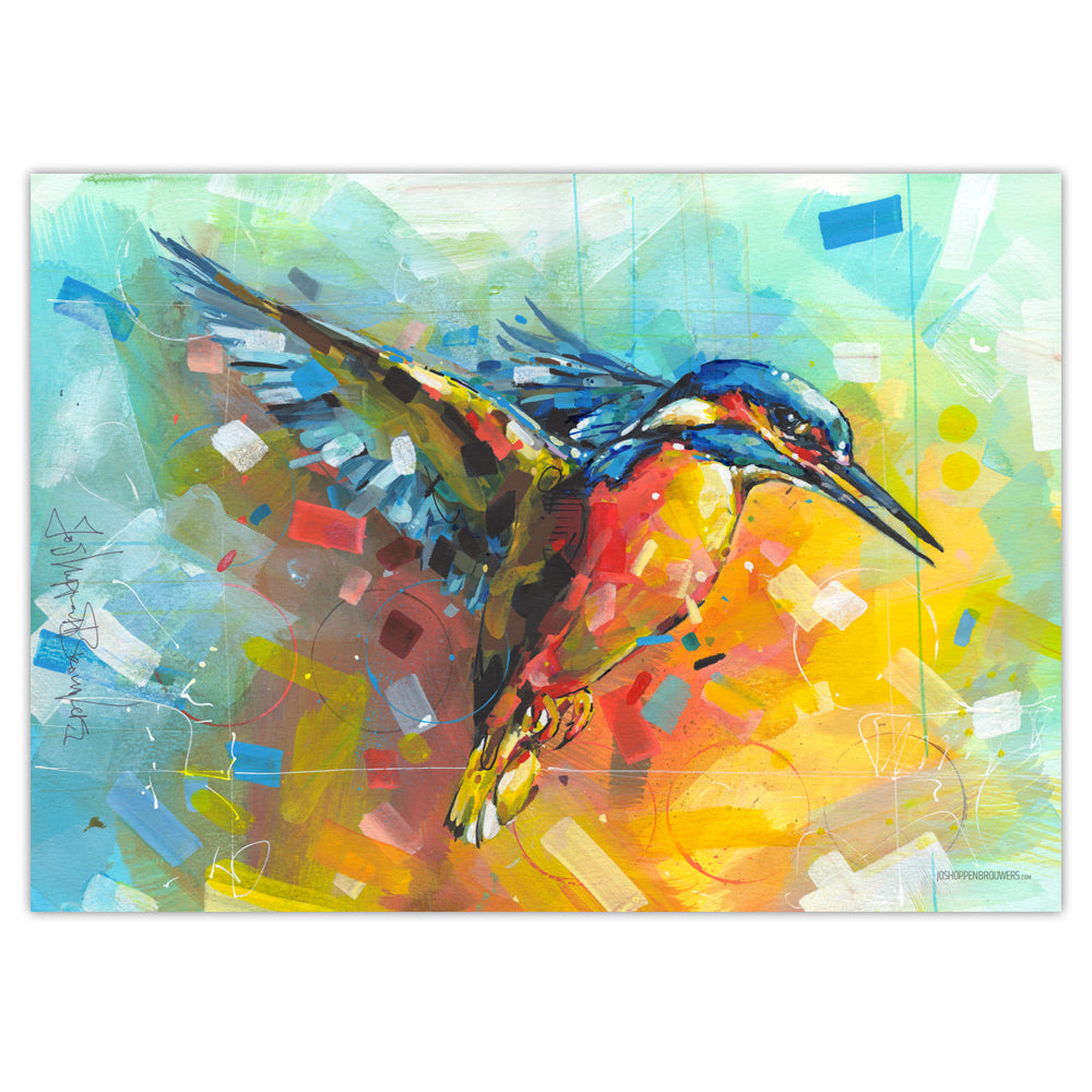 Eisvogel Druck