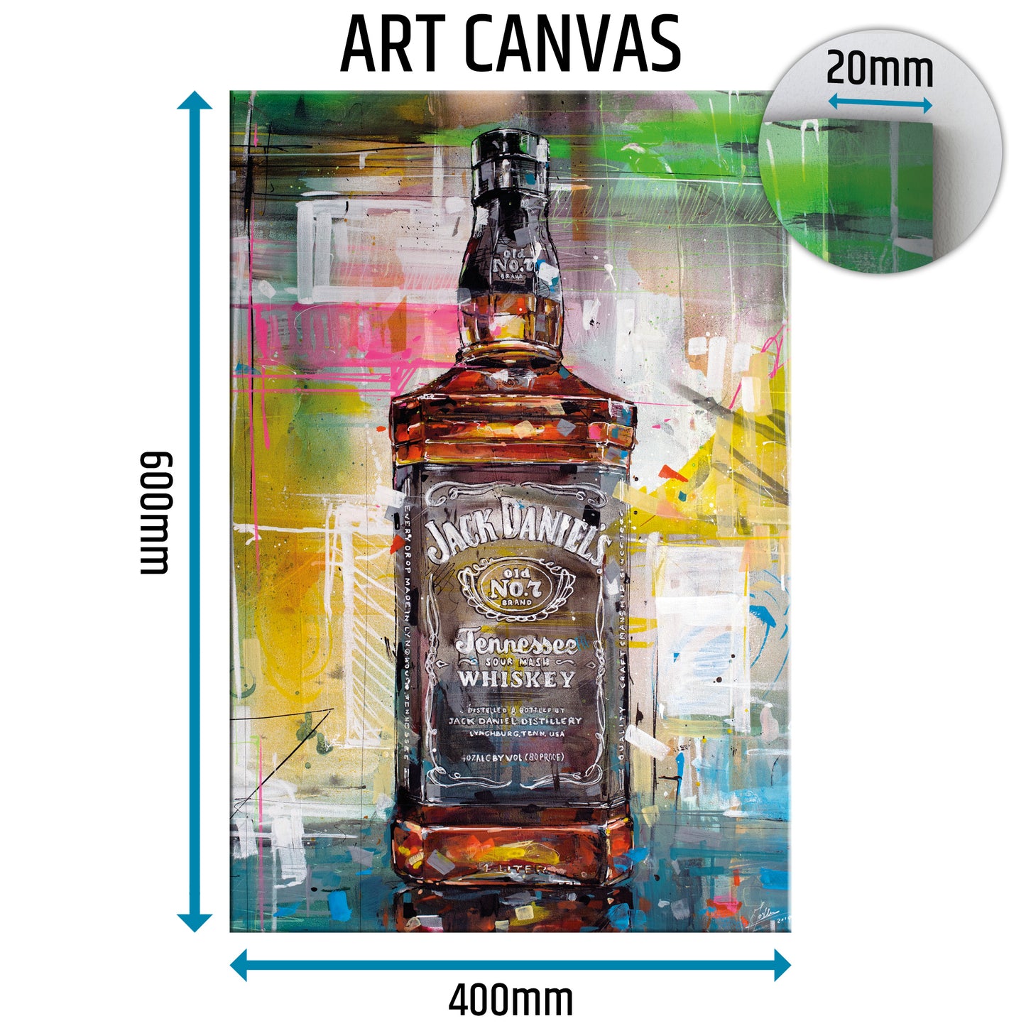 Whiskey canvas