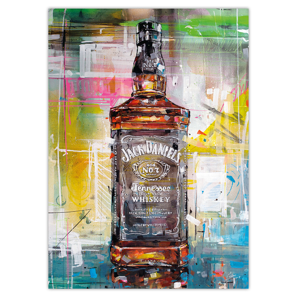 Whiskey estampada