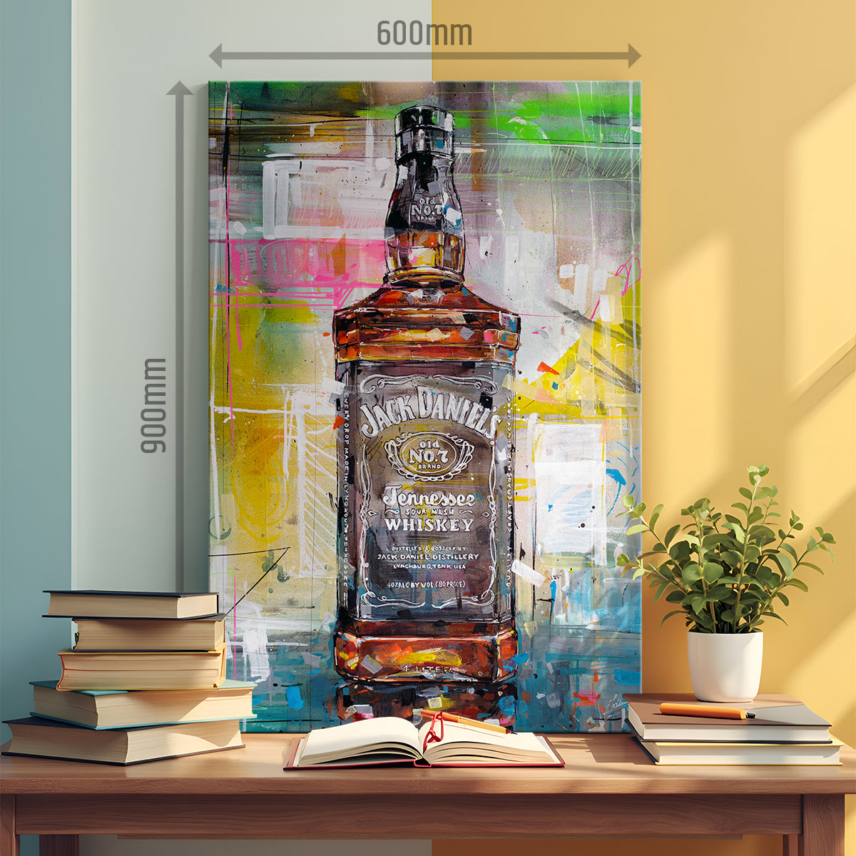 Whiskey canvas