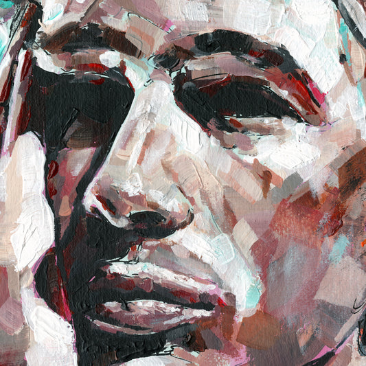 Jeff buckley painting 30x40 cm