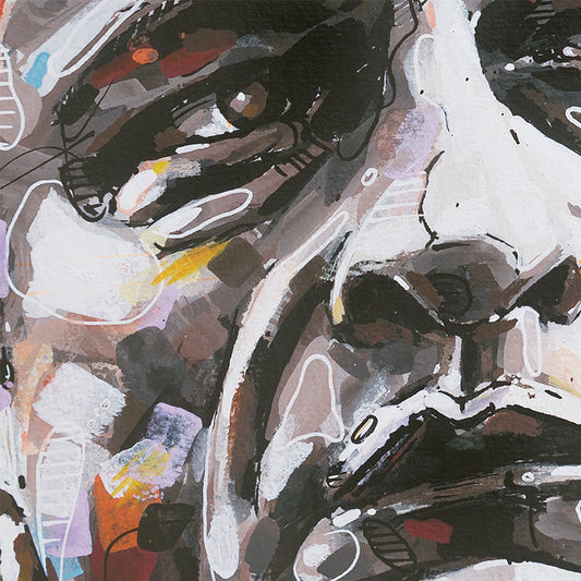 Johnny Cash 02 Leinwand