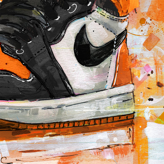 Nike Air Jordan 1 retro high shattered backboard canvas