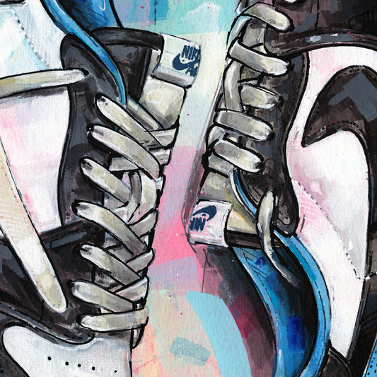 Nike Air Jordan 1 Travis Scott fragment low estampada