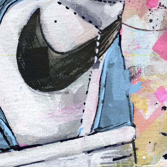 Nike Air Jordan 1 retro high university blue estampada