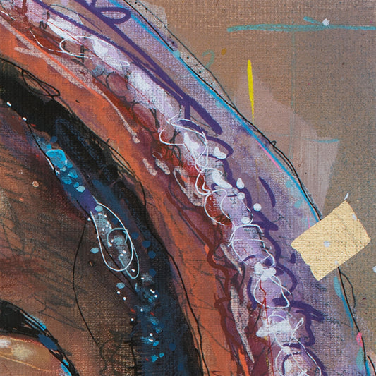 Lauryn Hill Leinwand