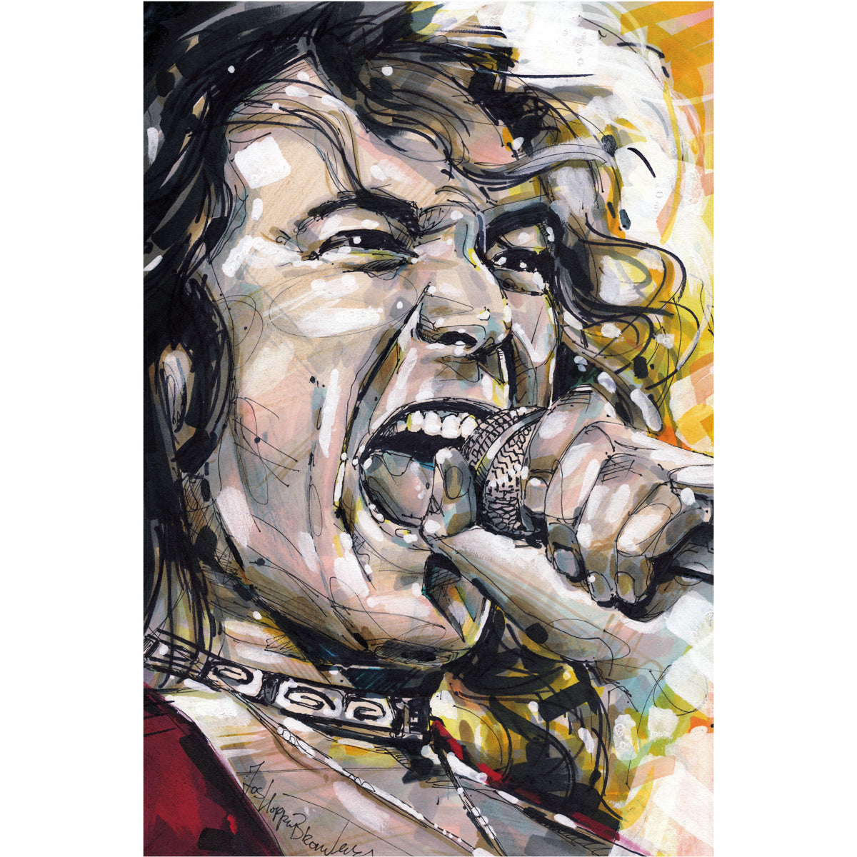 Robert Plant toile