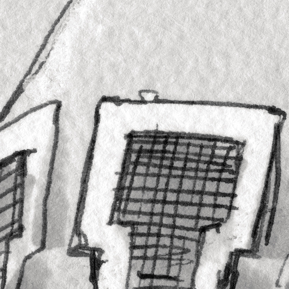 Michael Jordan schilderij 29,7x42 cm