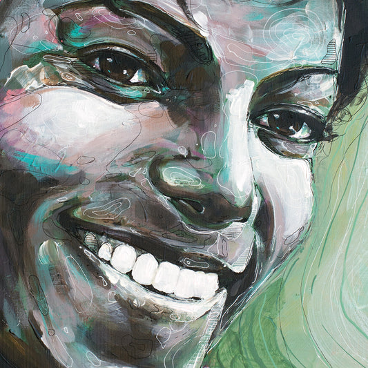 Michael Jackson painting 80x100 cm