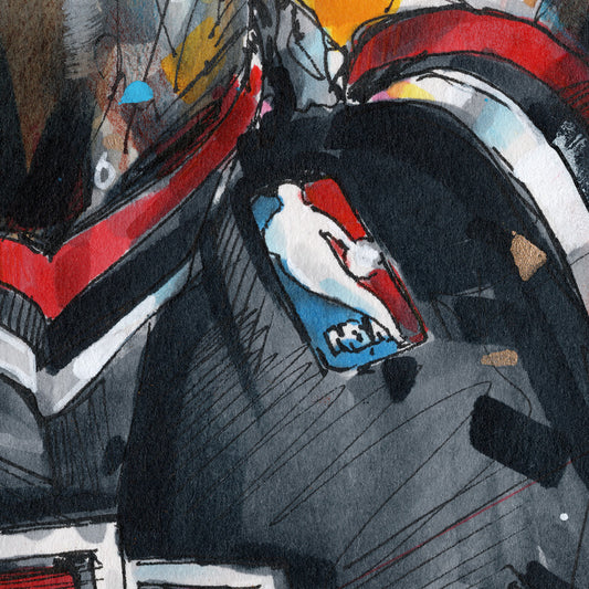 Michael Jordan 03 Leinwand