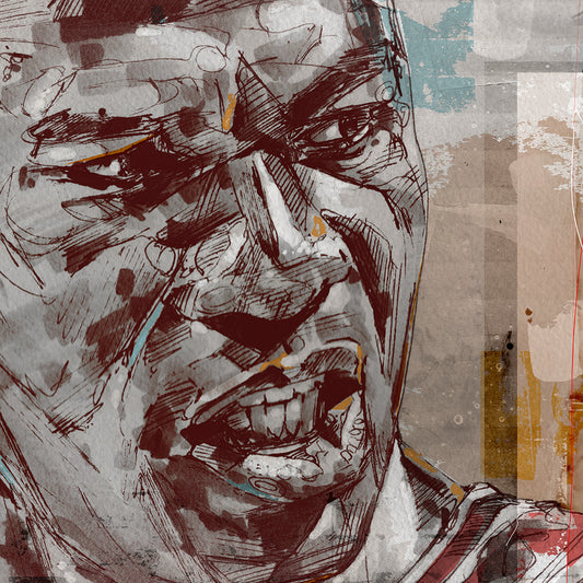 Michael Jordan 01 Leinwand