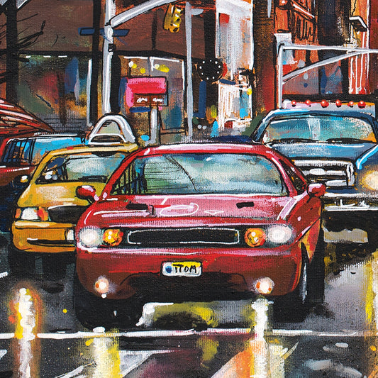 New York city canvas