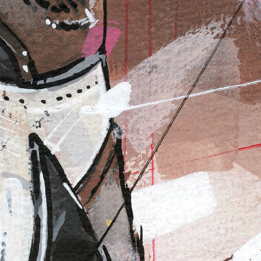 Nike Air Jordan 1 Travis Scott high - pink laces estampada