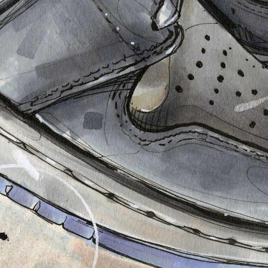 Nike Air Jordan 1 Druck