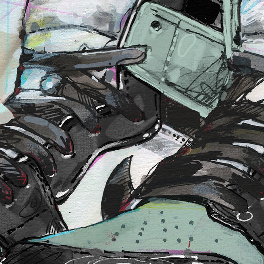 Nike Air Jordan 1 retro high igloo canvas