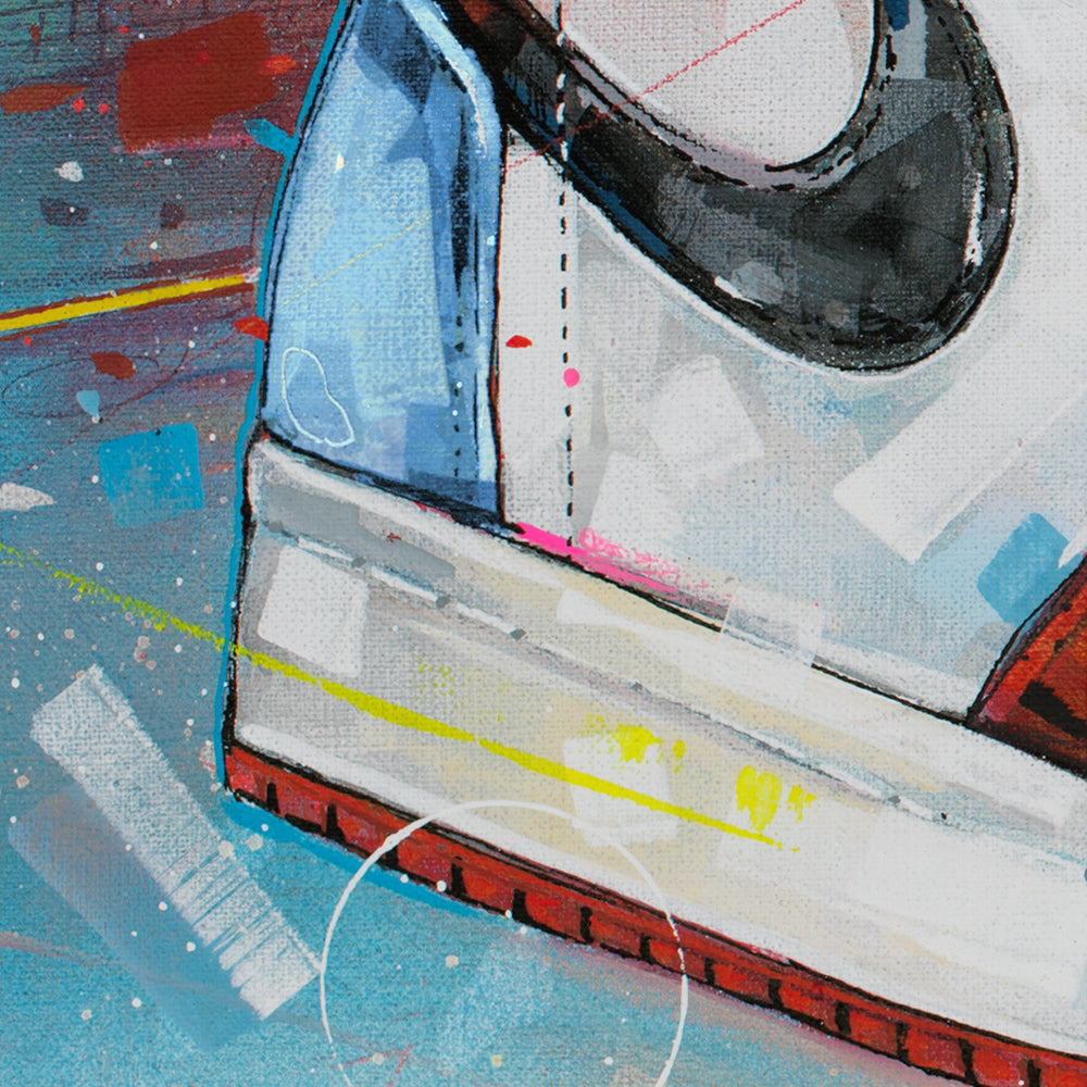 Nike Air Jordan 1 powerlines fearless Chicago Druck