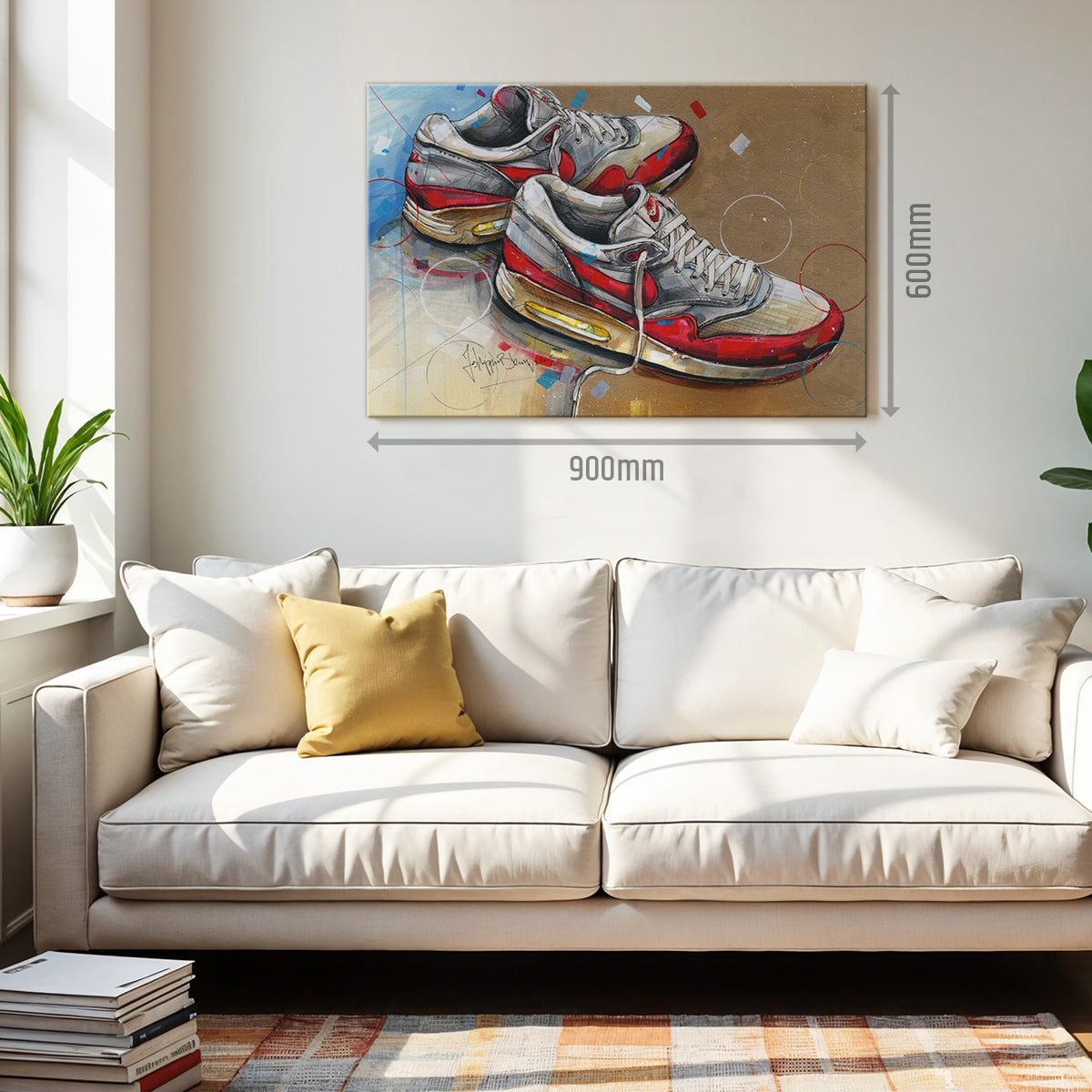 Nike Air Max 1 1987 lienzo