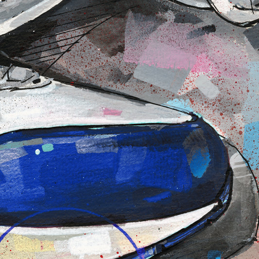 Nike Air Max 1 shoebox OG blue Druck