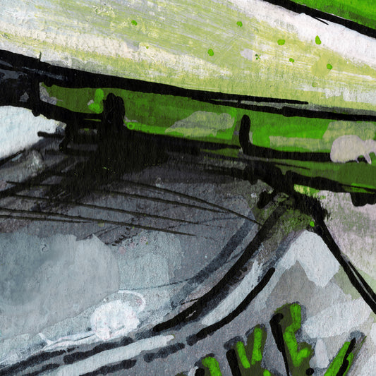 Nike Air Max 1 green estampada