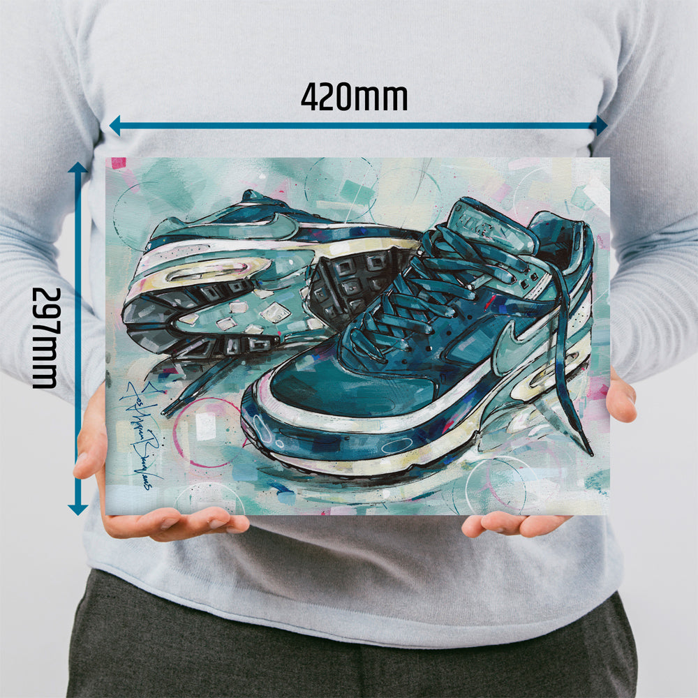 Nike Air Max classic BW marina grey jade Druck