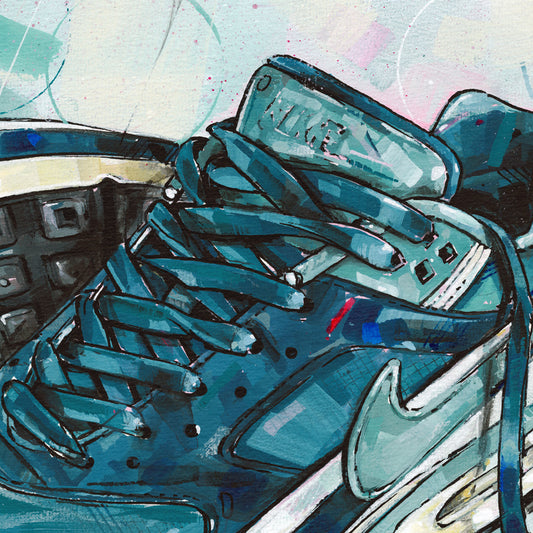 Nike Air Max classic BW marina grey jade canvas