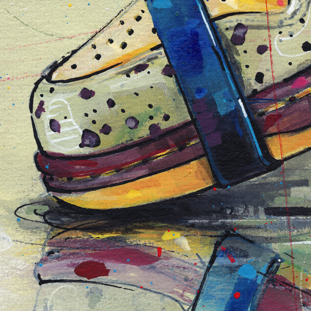 Nike Dunk low SB yellow lobster print