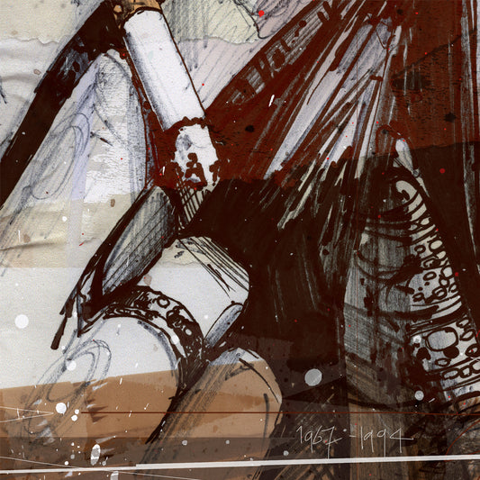 Kurt Cobain Leinwand