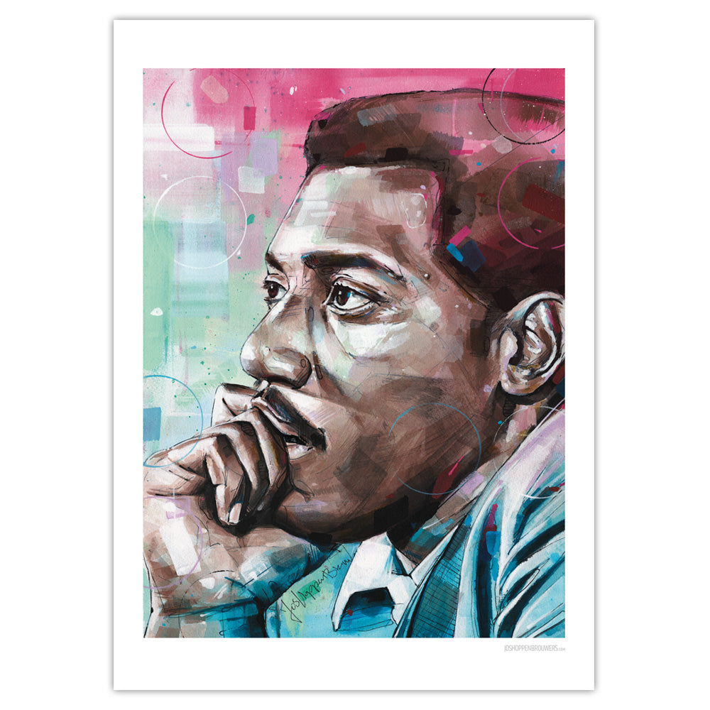 Otis Redding estampada